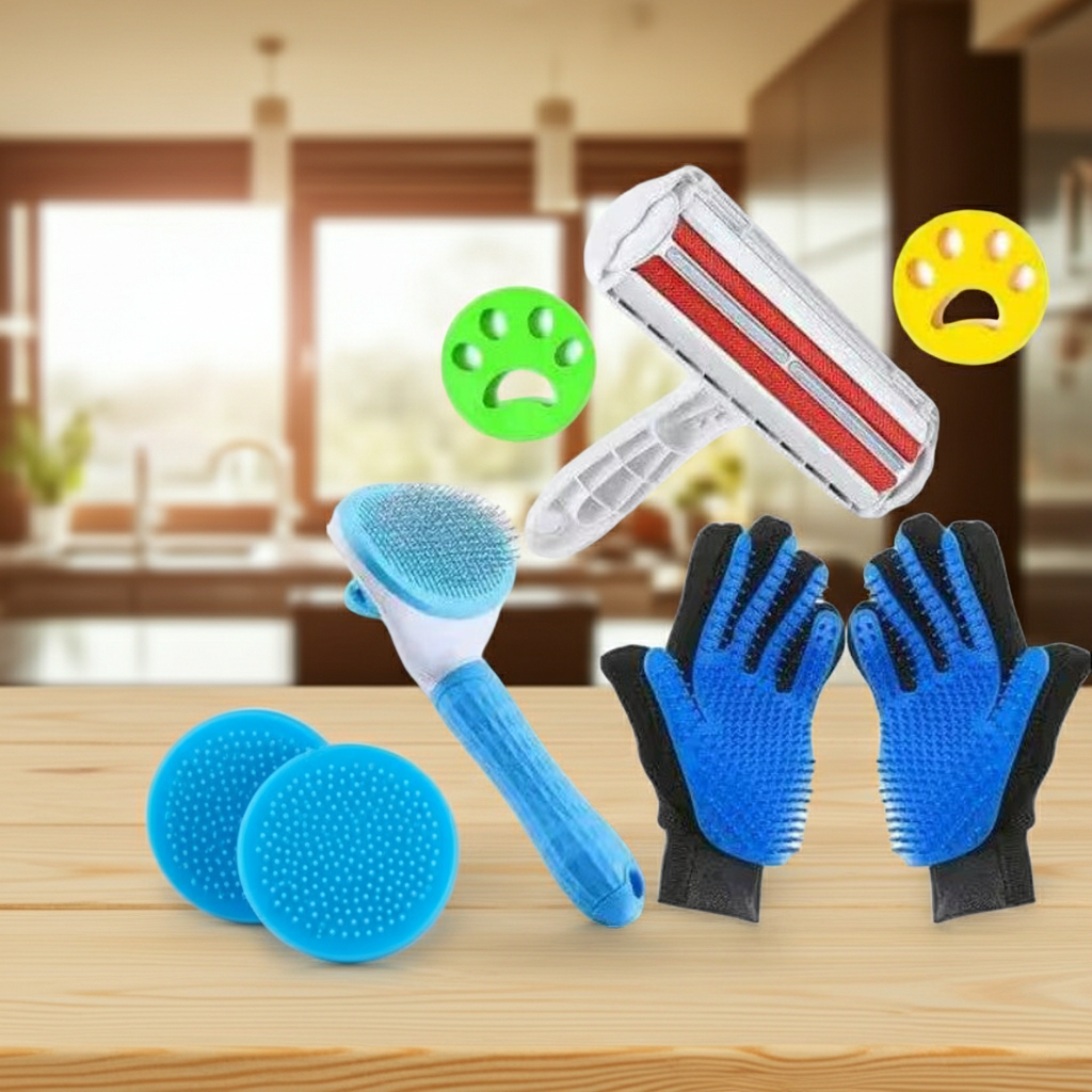 6pcs PET Lint Hair Remover Kit