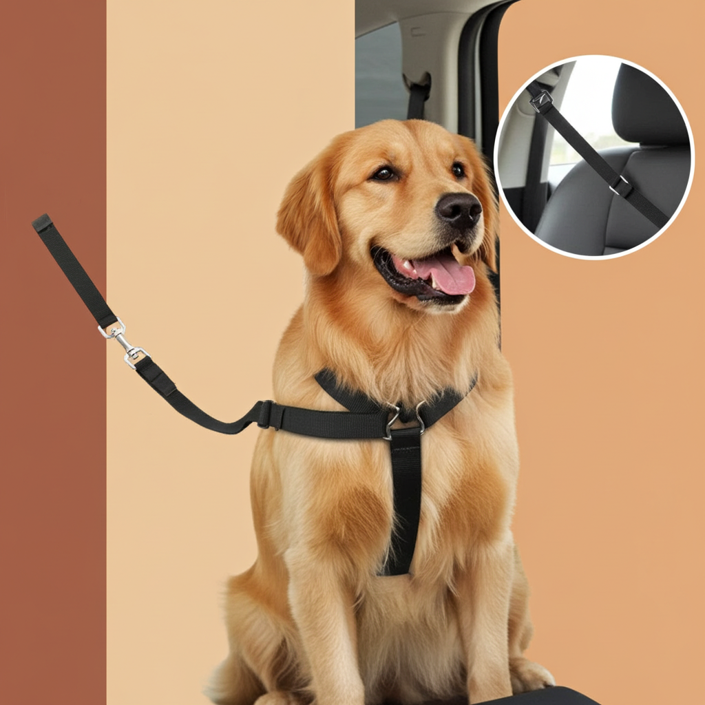 Adjustable Safety Seat Belt for Pet